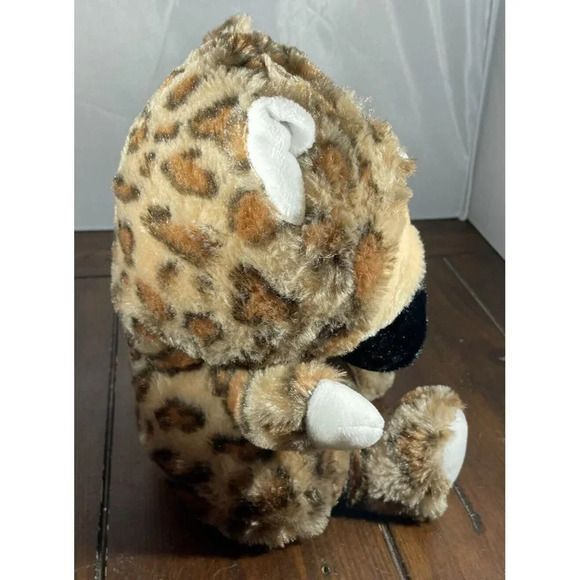 Midwood Brands Pug Dog Cheetah Hoodie Costume Plush Stuffed Animal Toy‎ 9 Inch - Picture 3 of 7